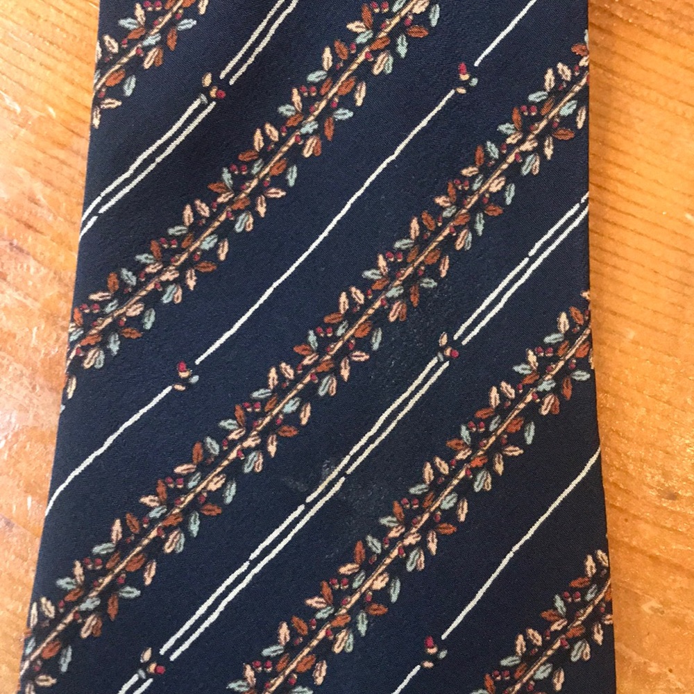 Mark Cross Stefani Ricci Silk Tie - Picture 2 of 4